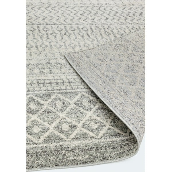 Pilkai smėlinės spalvos kilimas 200x290 cm Nova Aztec Grey – Asiatic Carpets-image-3