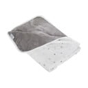 Vaikiškas pledas baltos spalvos/pilkos spalvos iš medvilnės 80x80 cm Strenenzauber – Roba
