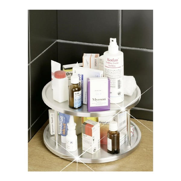 Nerūdijančiojo plieno padėklas Wenko Turn Duo, ø 26,5 cm-image-2