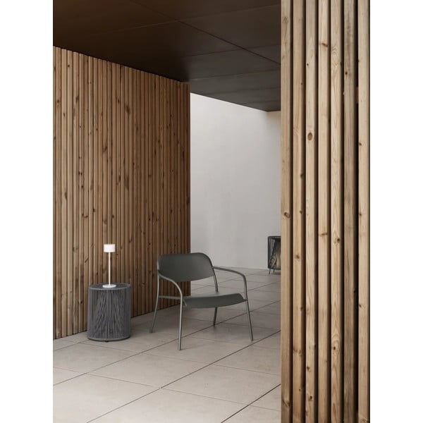 Iš metalo apvalios formos sodo šoninis staliukas ø 34 cm Rope – Blomus-image-3