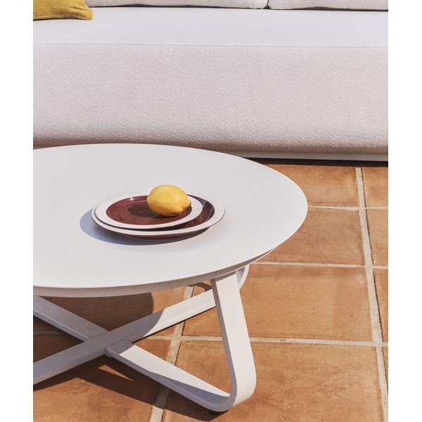 Bordo spalvos desertinė iš keramikos lėkštė ø 20 cm Doren – Kave Home-image-1
