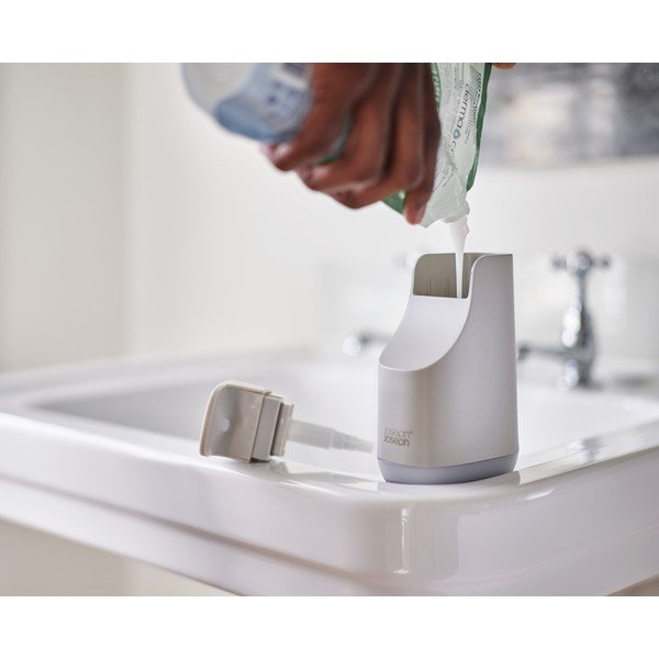 Smėlio spalvos iš plastiko muilo dozatorius 350 ml Slim – Joseph Joseph-image-3