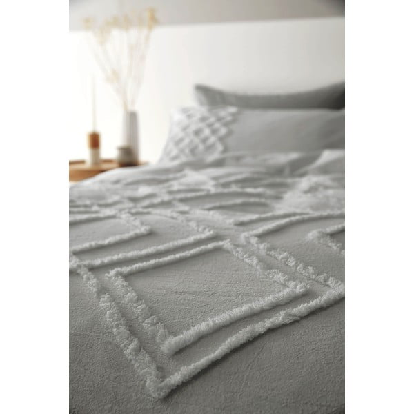 Pilka medvilninė patalynė Pineapple Elephant Diamond, 200 x 200 cm-image-2