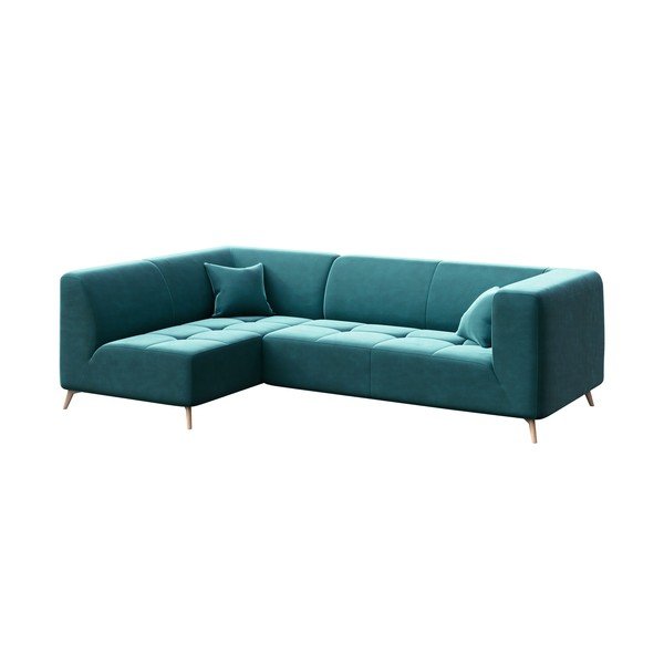 Turkio spalvos kampinė sofa MESONICA Toro, kairysis kampas-image-2