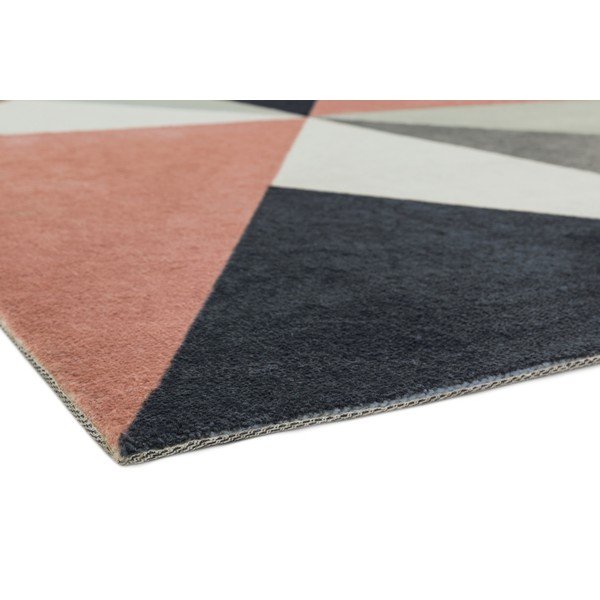 Rožinis ir pilkas kilimas Asiatic Carpets Riley Carisso, 200 x 290 cm-image-3