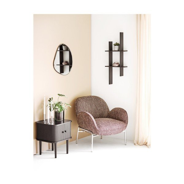 Iš pušies masyvo šoninis stalas 40x45 cm Nikko – House Nordic-image-4