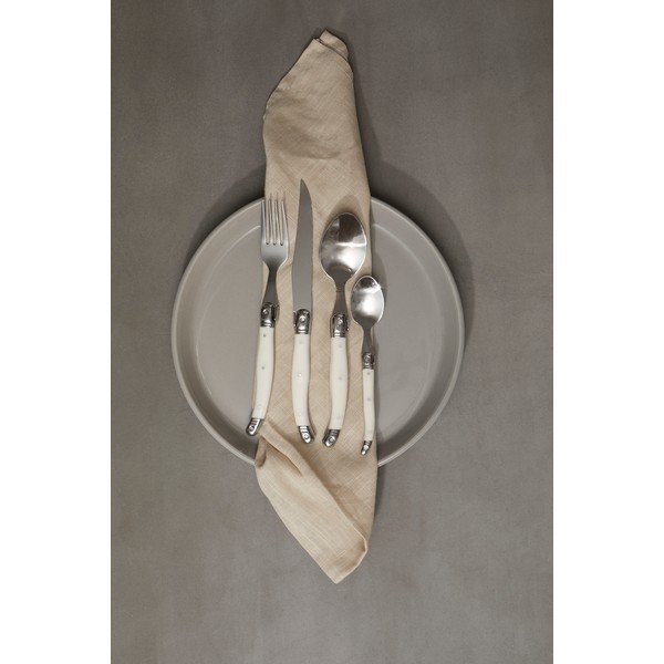 Stalo įrankiai kreminės spalvos/sidabrinės spalvos iš nerūdijančio plieno 16 vnt. Swiss – Premier Housewares-image-2