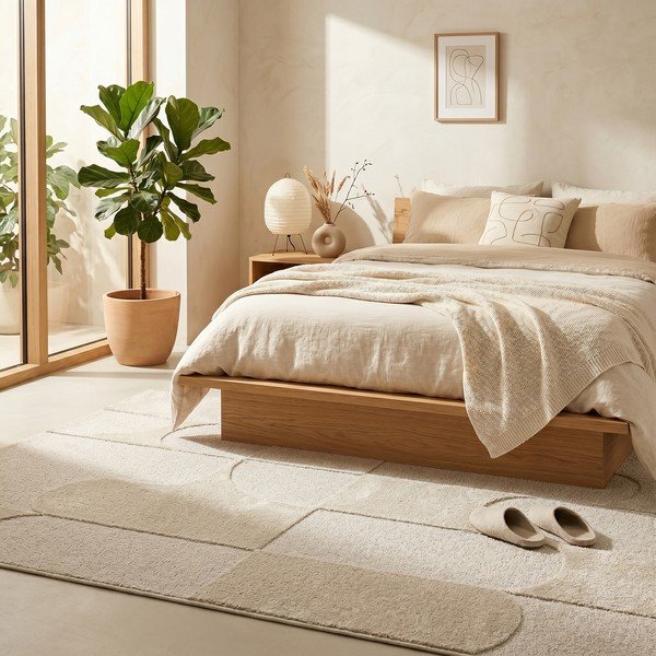 Smėlio spalvos kilimas 120x170 cm Luna – ESTE-image-3