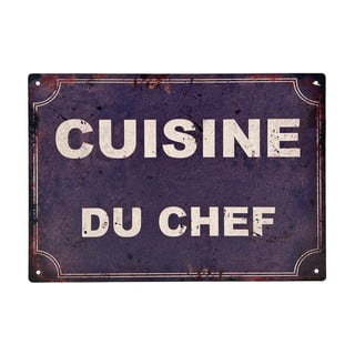 Metalinis ženklas Antic Line Cusine Du Chef