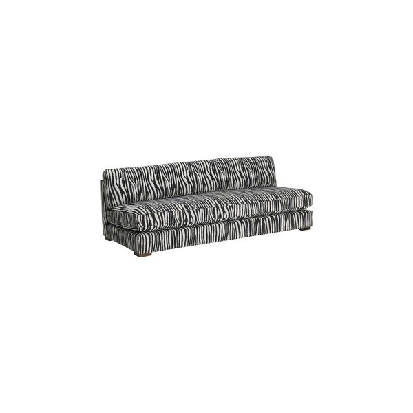 Antracito spalvos sofa iš šenilinio audinio 197 cm Zeb – Ellos Home