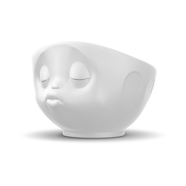 Matinis baltas porcelianinis bučinio dubuo 58produktai-image-1