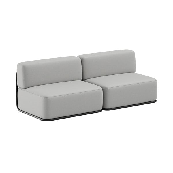 Sodo modulinė sofa šviesiai pilkos spalvos 204 cm Straw – Sit Sit