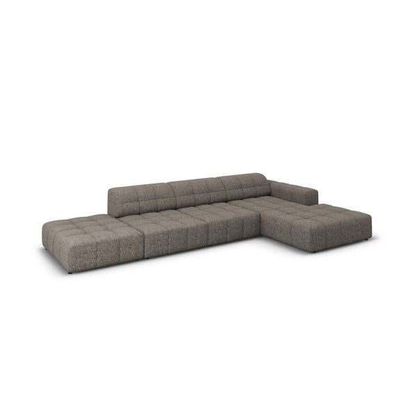 Kampinė sofa tamsiai pilkos spalvos (su dešiniuoju kampu) Chicago – Cosmopolitan Design-image-3