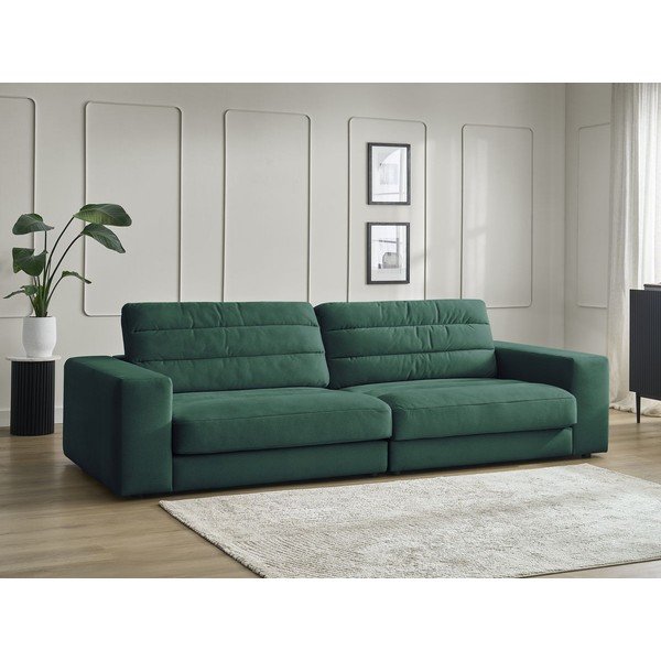 Žalios spalvos sofa iš velveto 276 cm Sierra – Bobochic Paris-image-1