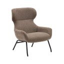 Krėslas rudos spalvos Belina – Kave Home