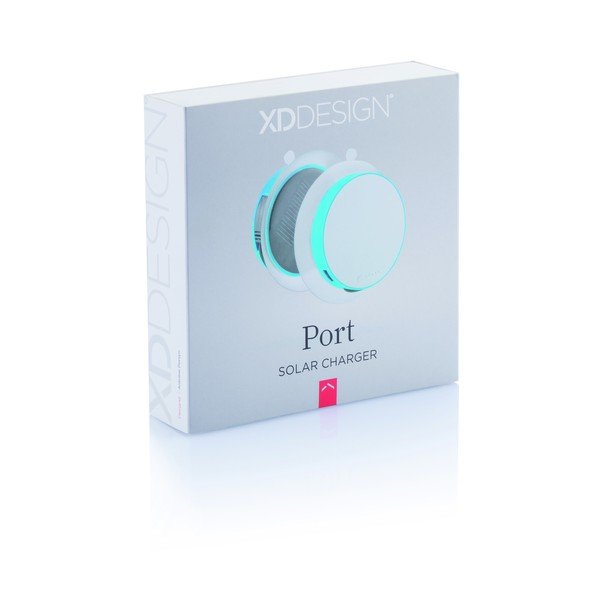 Mėlynos spalvos saulės kelioninis įkroviklis XD dizaino prievadas-image-3