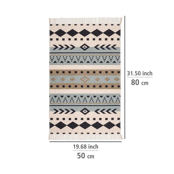 Perdirbtos medvilnės vonios kilimėlis Wenko Bere, 50 x 80 cm-image-3