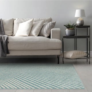 Pilkai mėlynos spalvos kilimas 120x170 cm Muse Blue Cross – Asiatic Carpets