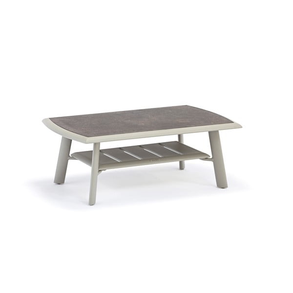 Iš aliuminio sodo kavos staliukas 60x96 cm Spring – Ezeis
