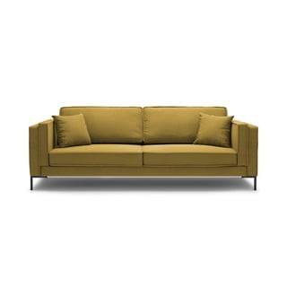 Geltona sofa Milo Casa Attilio, 230 cm