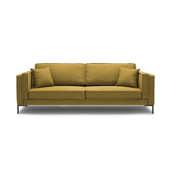 Geltona sofa Milo Casa Attilio, 230 cm