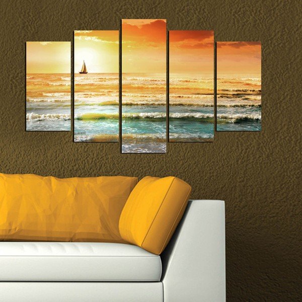 Kelių dalių paveikslas Sunset-image-1