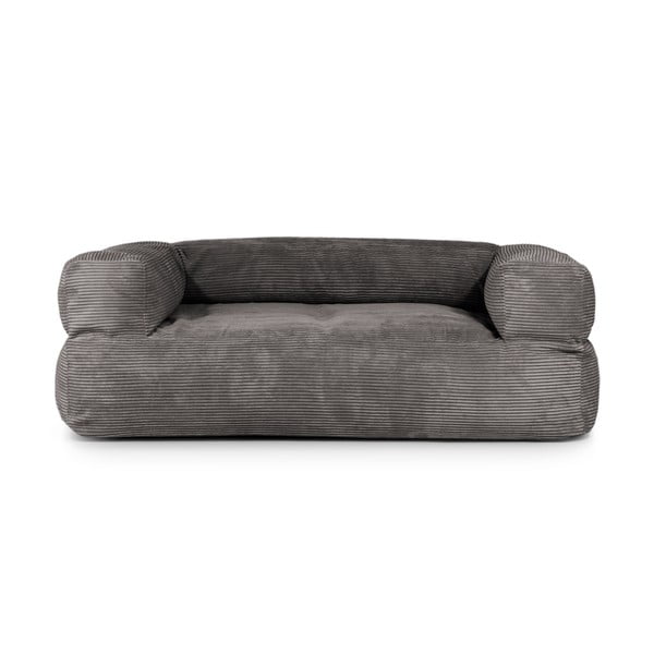 Violetinės spalvos iš kordinio velveto sėdmaišis Sofa MooG – SLOWDOWN-image-2