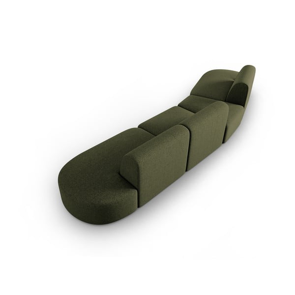 Sofa žalios spalvos 412 cm Shane – Micadoni Home-image-3