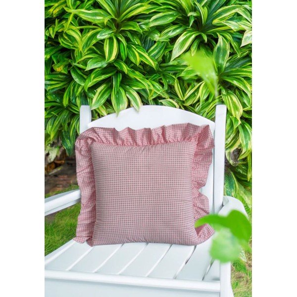 Iš medvilnės dekoratyvinis pagalvės užvalkalas 45x45 cm Ruffled – Mila Home-image-1