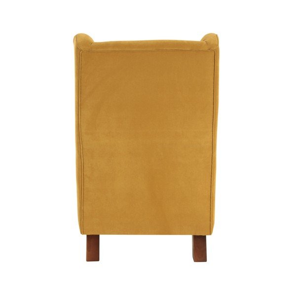 Geltonas fotelis Max Winzer Bruno Velor-image-2