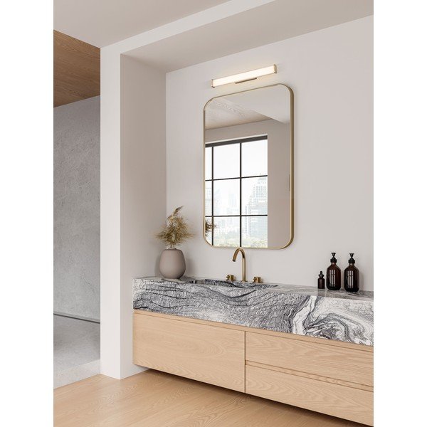 Matinės auksinės spalvos iš metalo sieninė lempa LED Misty – Nova Luce-image-1