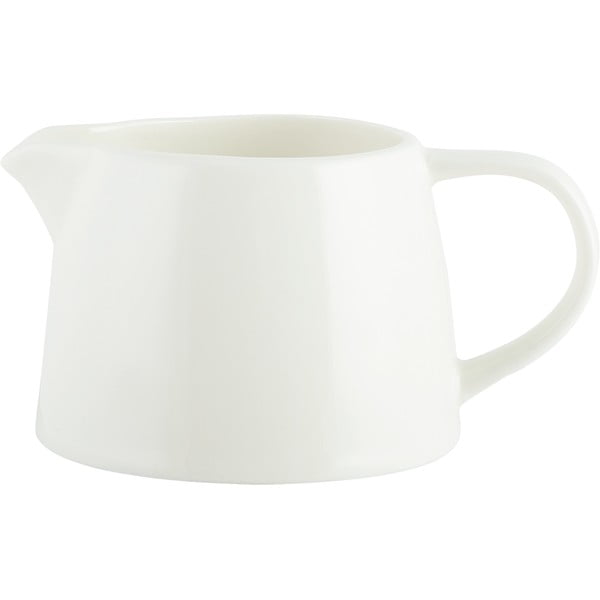 Baltas porcelianinis pieno piltuvėlis Mikasa Ridget, 0,4 l