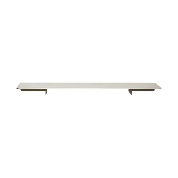 Pilkos spalvos metalinė sieninė lentyna Hübsch Fold-image-1