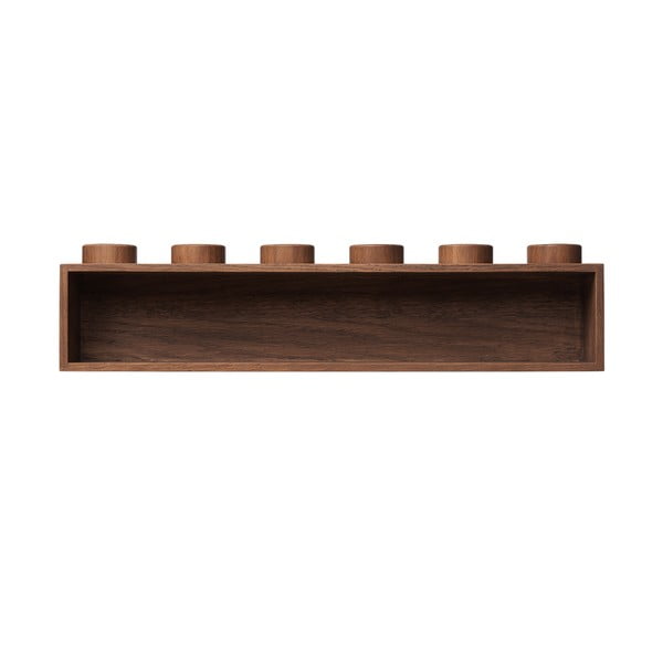 Vaikiška sieninė lentyna iš tamsintos ąžuolo medienos LEGO® Wood-image-4