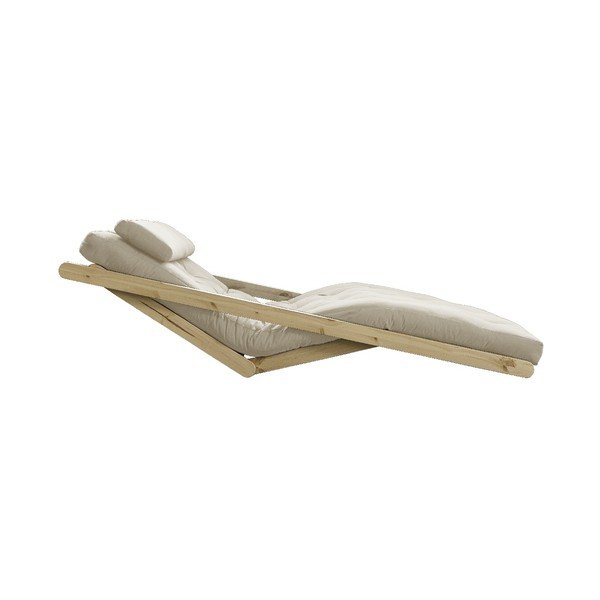 Dviejų vietų kintamas gultas Karup Design Figo Natural Clear/Beige-image-4