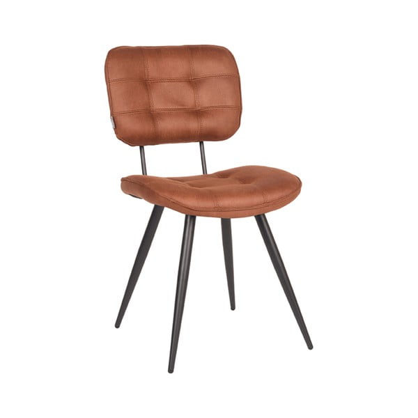 Valgomojo kėdės konjako rudos spalvos 2 vnt. Gus – LABEL51