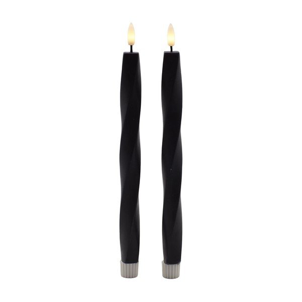 LED žvakės 2 vnt. reikia baterijų (aukštis 26 cm) Sille Twist – Sirius