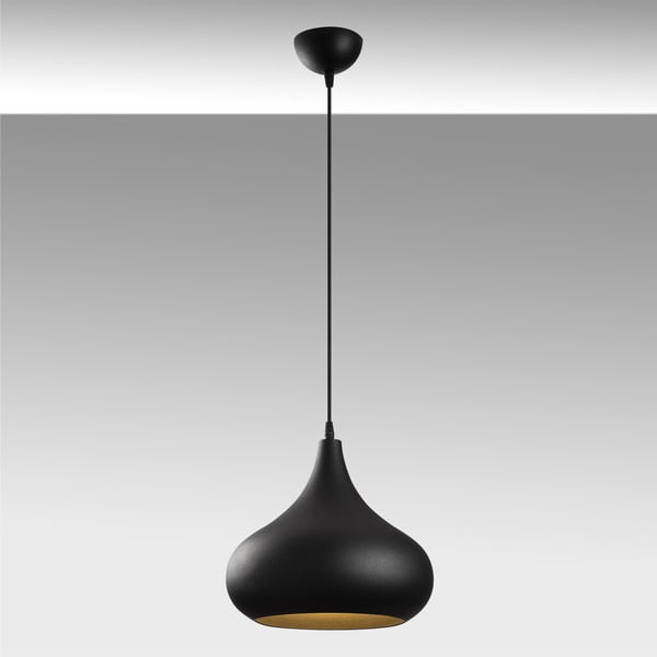 Juodas pakabinamas šviestuvas Opviq lights Sağlam-image-1