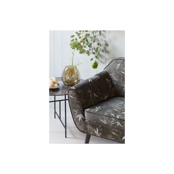 Juodas žurnalinis staliukas su porcelianiniu stalviršiu WOOOD Vida, ⌀ 60 cm-image-3