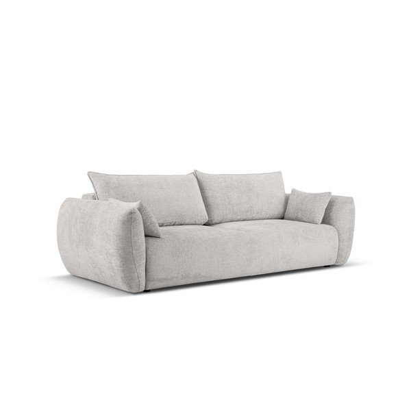 Sofa šviesiai pilkos spalvos 240 cm Matera – Cosmopolitan Design-image-3