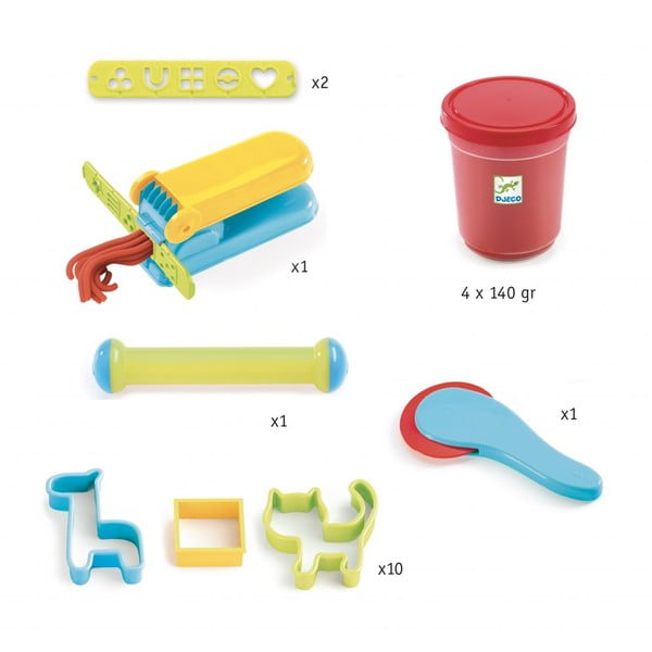 Djeco modelio rinkinys ir formos-image-1