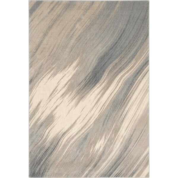 Kilimas iš vilnos kreminės spalvos 133x180 cm Haze – Agnella
