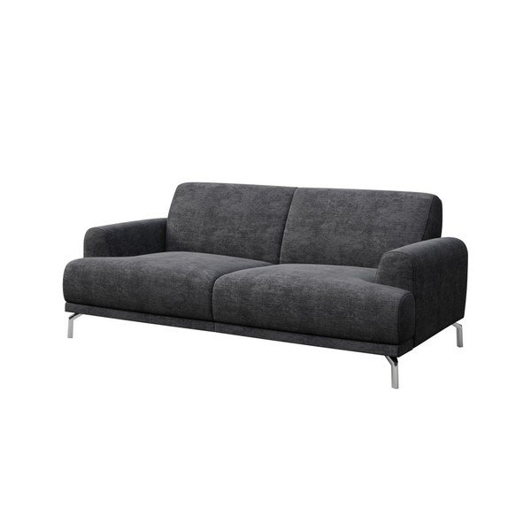 Tamsiai pilka sofa MESONICA Puzo, 170 cm-image-2
