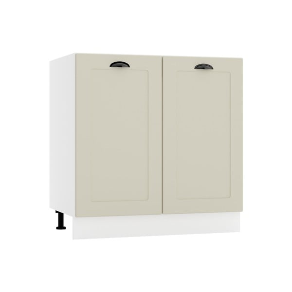 Virtuvės spintelė su kriauklės pagrindu (plotis 80 cm) Kai – STOLKAR