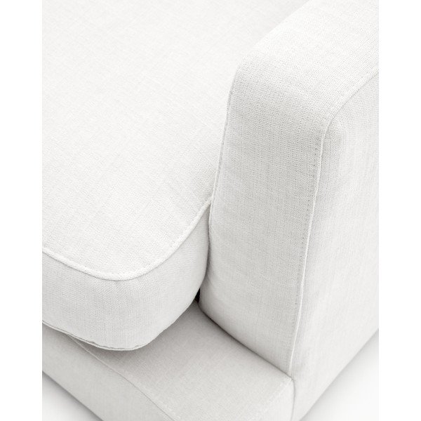 Sofa baltos spalvos 210 cm Gala – Kave Home-image-3