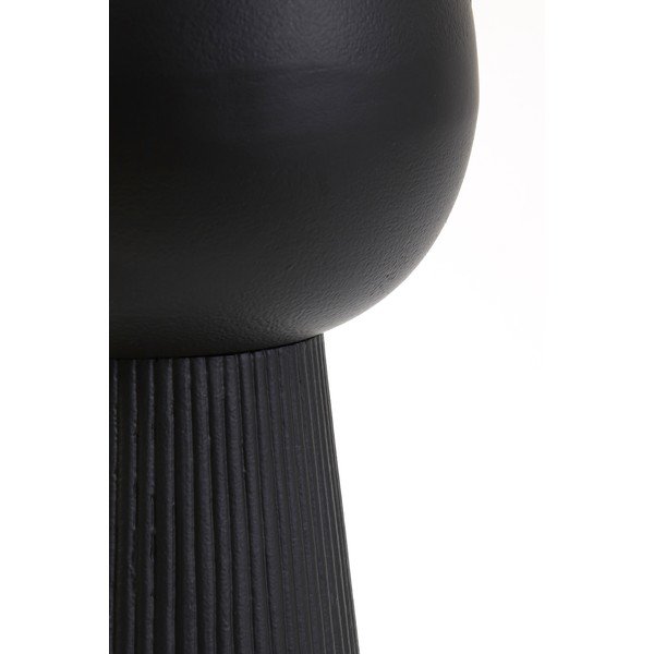 Stalinės lempos pagrindas matinės juodos spalvos 33 cm Shaka – Light & Living-image-3