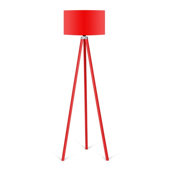 Grindų lempa su raudonu atspalviu Kate Louise Redish