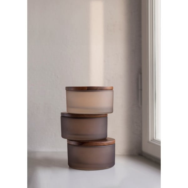 Iš stiklo vonios organizatorius smėlio spalvos vatos diskeliams Modest – Mette Ditmer Denmark-image-2