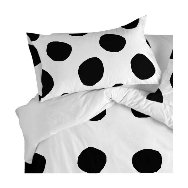 2 medvilninių užvalkalų rinkinys Blanc Dot, 50 x 75 cm-image-1