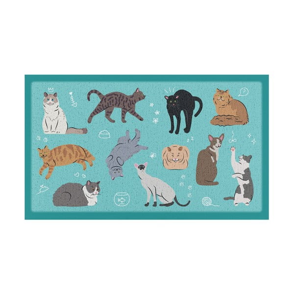 Grindų kilimėlis 40x70 cm Cats – Artsy Doormats